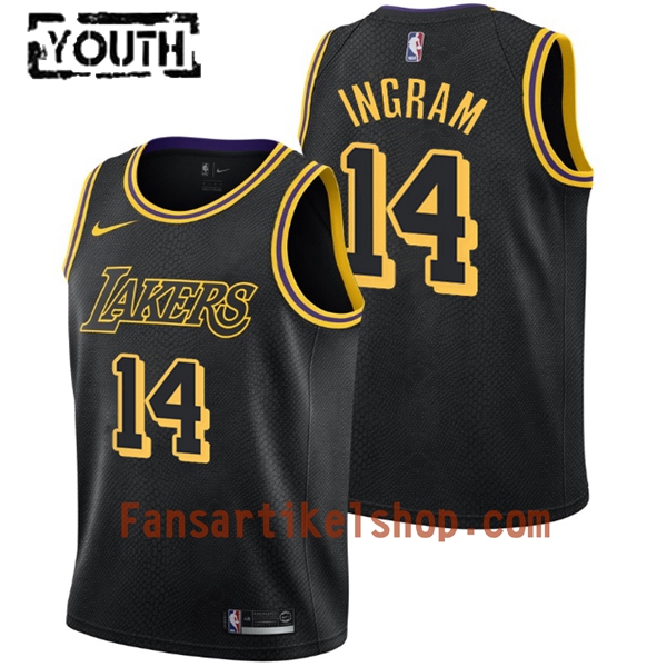 NBA Los Angeles Lakers Trikot Brandon Ingram 14 Nike City Edition Swingman - Kinder